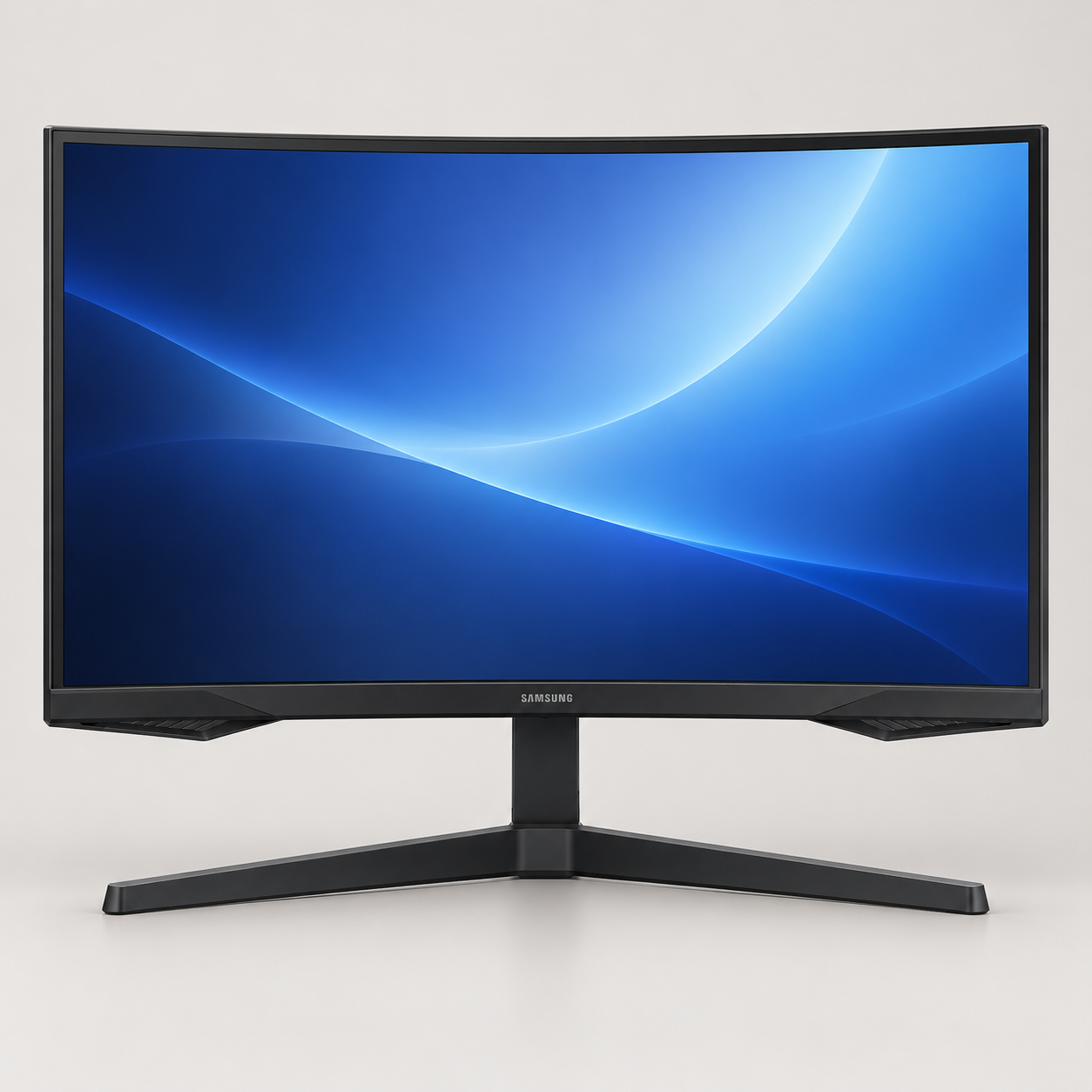 Editorial illustration of Samsung Odyssey G5 LS27CG552EU 27-inch QHD Monitor; visible model recognition only, not a technical or complete-pack diagram.