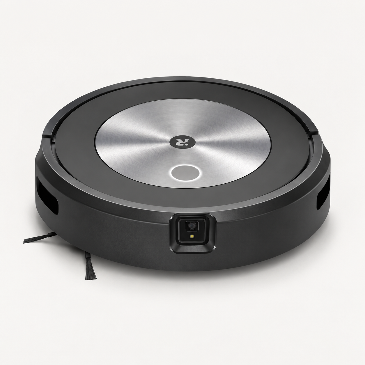 Editorial illustration of iRobot Roomba Combo j5 Robot Vacuum and Mop; visible model recognition only, not a technical or complete-pack diagram.