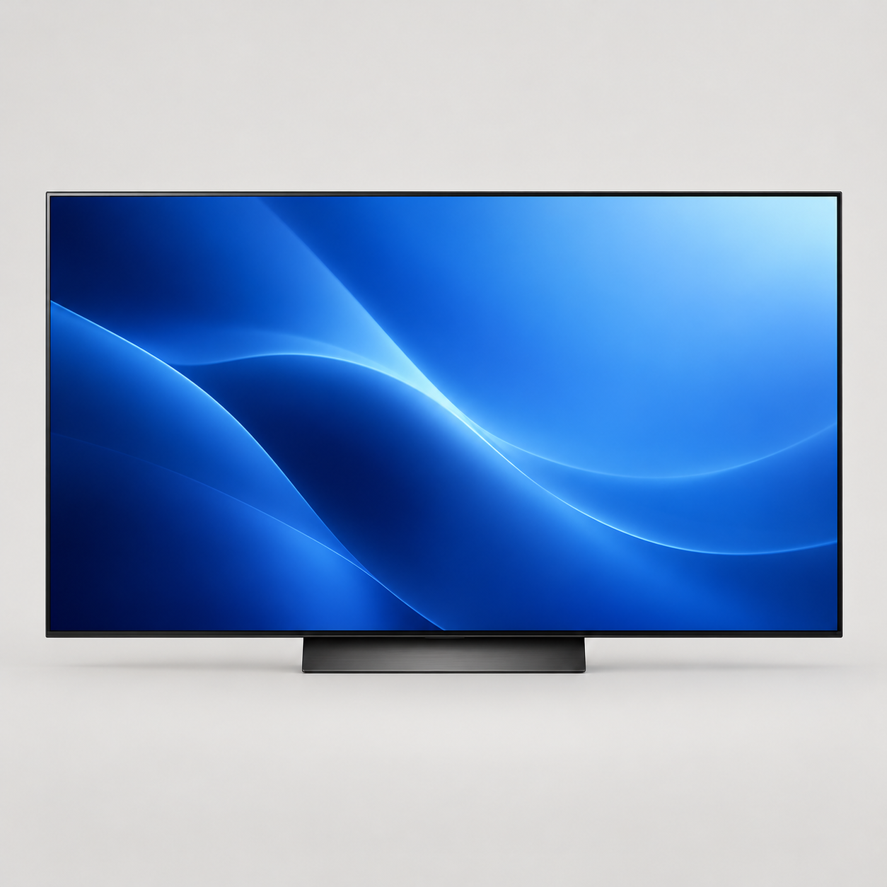Editorial illustration of LG C4 55-inch OLED55C44LA.AEK, UK; visible model recognition only, not a technical or complete-pack diagram.