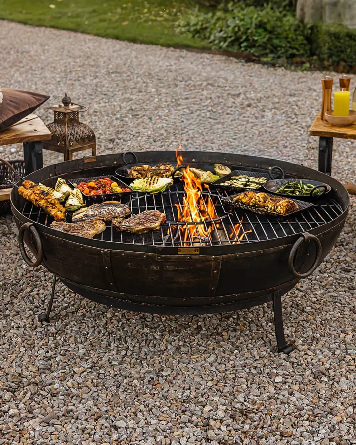 Kadai Large Recycled Fire Pit 120cm official product image