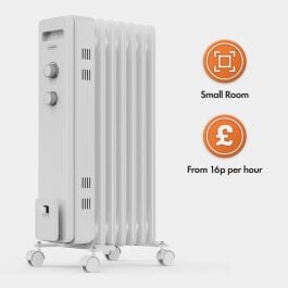 VonHaus 7 Fin 1500W 2500281.1 exact official product image