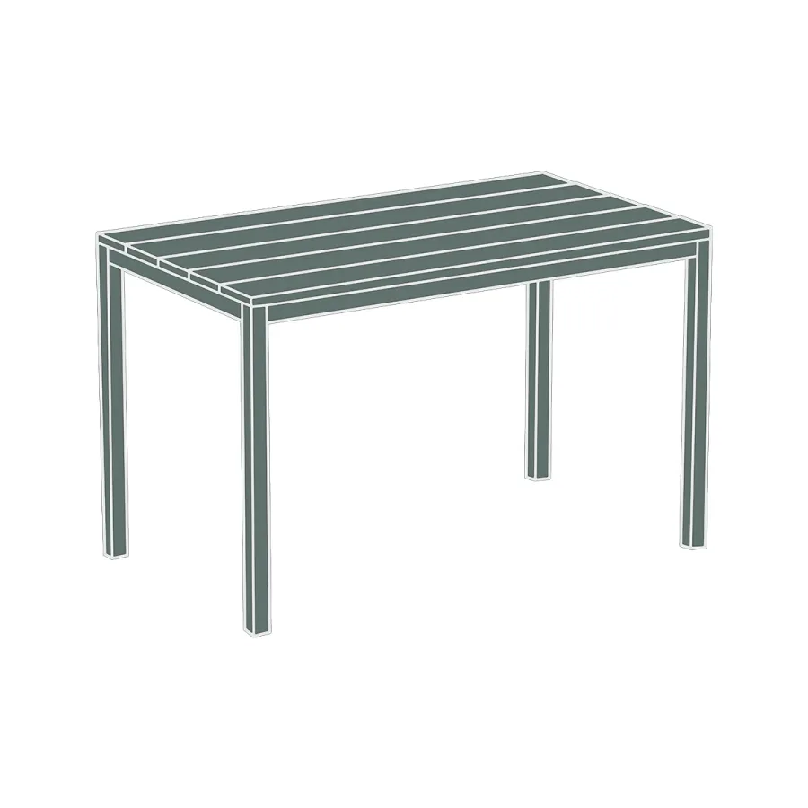 Gardenesque Rectangular Furniture Cover exact official product image