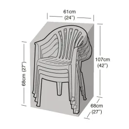 Garland Stacking Chair Cover Green exact official product image