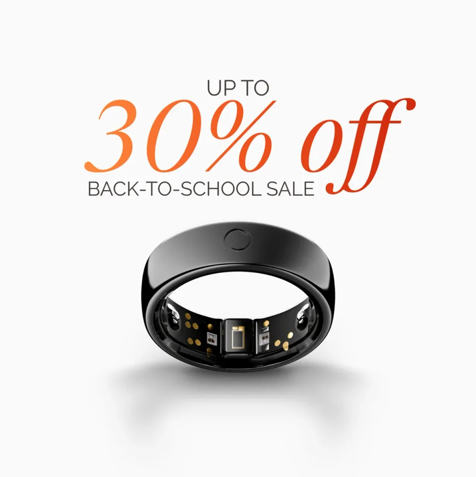 Circular Ring 2 Obsidian Black with Sizing Kit exact official product image