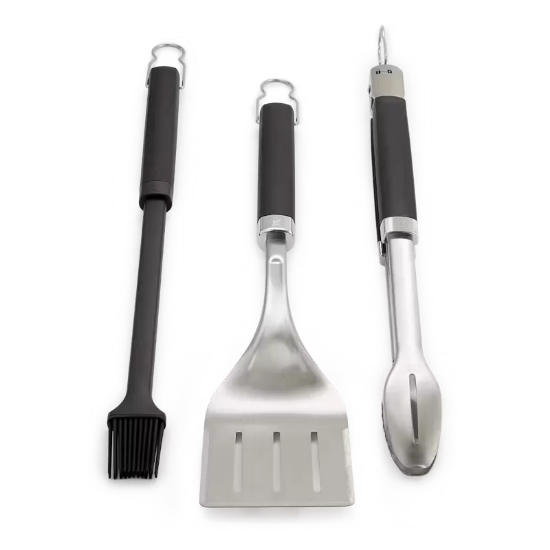 Weber Precision 3-Piece Barbecue Set exact official product image