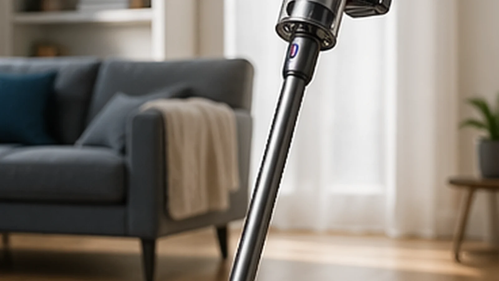 Photorealistic window vac accessories scene for a UK shortlist buying guide.